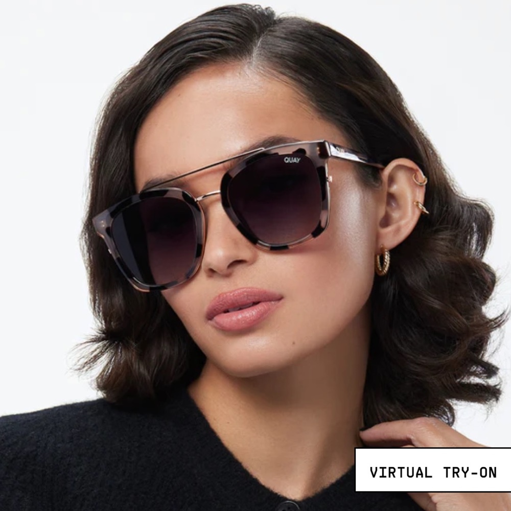 QUAY Sweet Dreams Milky Tortoise Sunglasses